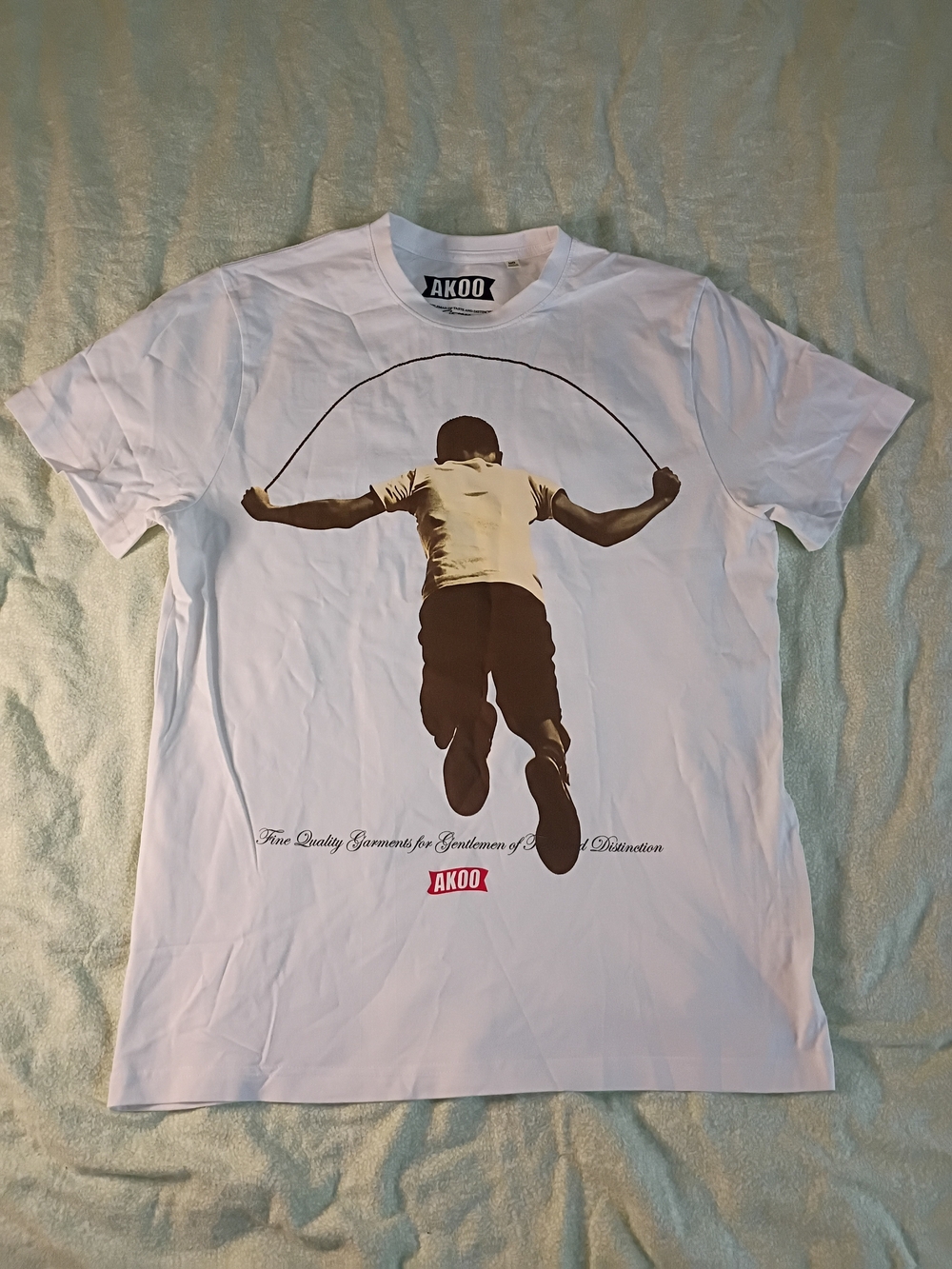 AKOO White Prey Or Pray T-Shirt
